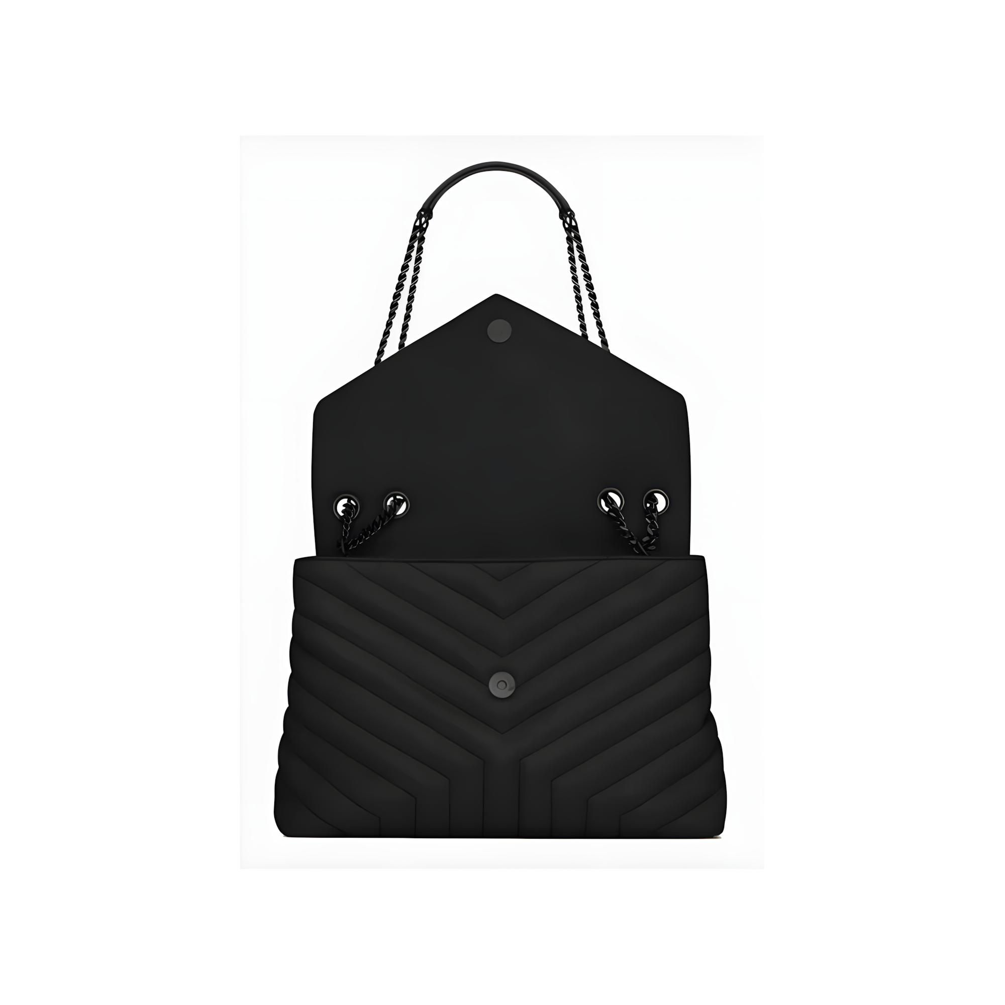 Saint Laurent Bag | Loulou Grey Black