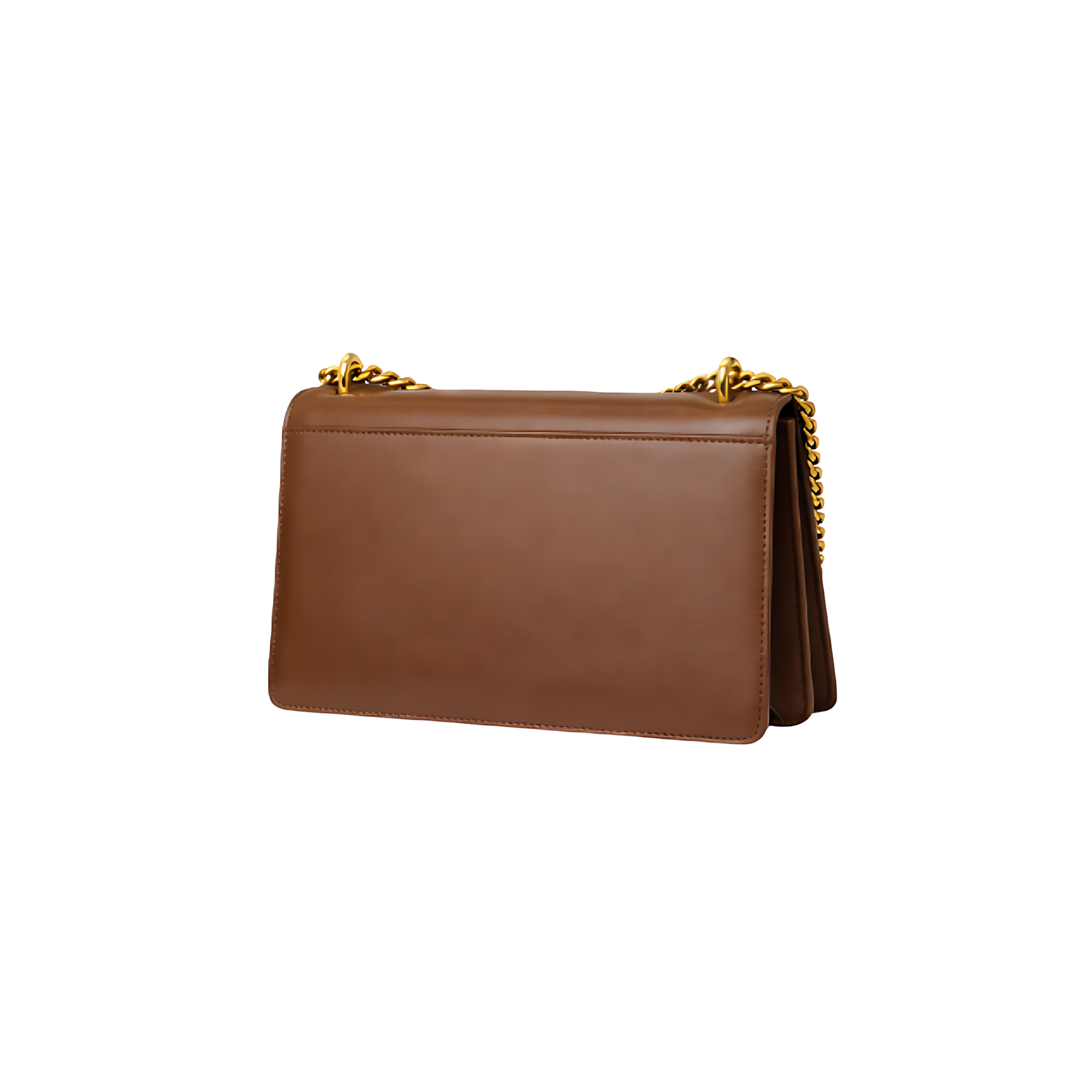 YSL Bag | Sunset Medium Brown Smooth Leather